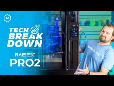 The Raise3D Pro2 Plus Massive 3D Printer // Product Highlights