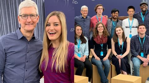 WE MET TIM COOK!