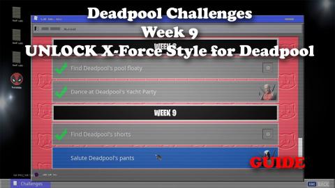 Fortnite - Deadpool Week 9 Challenge GUIDE