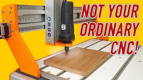This new CNC can do things others can't! Check out the amazing Stepcraft M-Series!