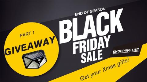 Thanksgiving GIVEAWAY & Shopping List Recommendation for Black Friday & Christmas|Part 1 - Gearbest