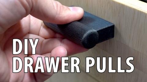 DIY Custom Drawer Pulls & Jig / Template using 3D Printing!