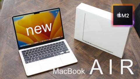 New Macbook Air M2 Starlight | Unboxing and first impressions