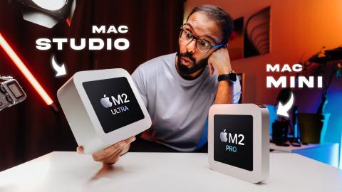 Apple Mac Studio M2 Ultra vs M2 Pro - The Difference is MIND BLOWING!