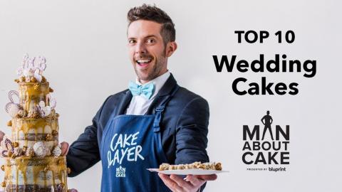 Top 10 Unique Wedding Cakes from Man About Cake | A Countdown with Brandon & James