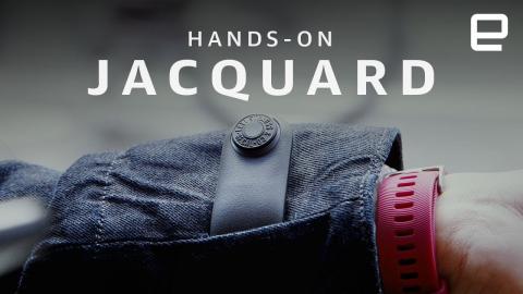 Google Jacquard smart jacket Hands-On