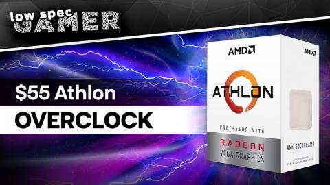 OVERCLOCKING the LOCKED $55 Athlon 200GE!