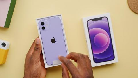 The New Purple iPhone 12!