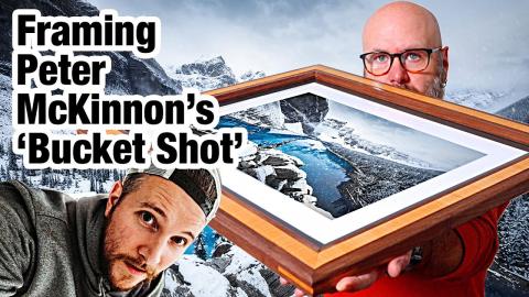 Making a Picture Frame for Peter McKinnon's Bucket Shot!