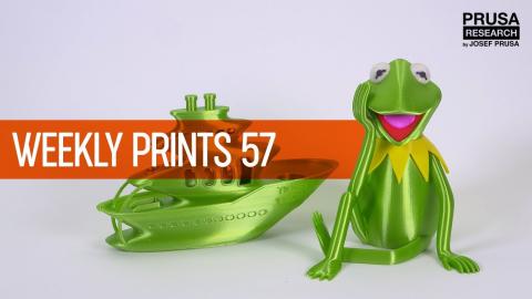 Weekly 3D Prints #57 Lime Green