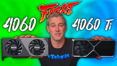 RTX 4060 Vs RTX 4060 Ti Showdown! [15 Game Benchmark]