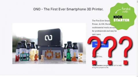 ONO! What happened to the OLO Smartphone 3D Printer Kickstarter?