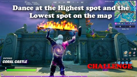 Dance at the Highest Spot and the Lowest Spot on the Map - LOCATIONS
