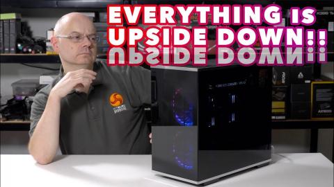 SilverStone SST LD01B Lucid - The UPSIDE DOWN case !!!