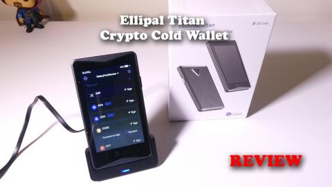 Ellipal Titan Crypto Cold Wallet | Most Secure Cold Wallet!
