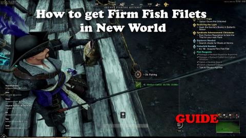 How to get Firm Fish Filets in New World GUIDE