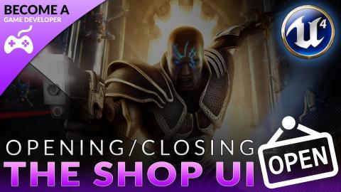 Opening/Closing The Shop - #48 Creating A Role Playing Game With Unreal Engine 4