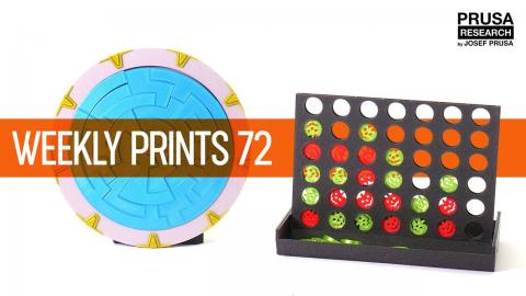 Weekly 3D Prints #72 Games