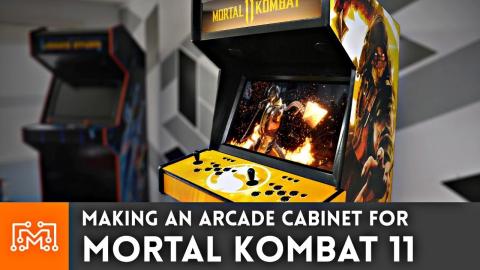 Making an Arcade Cabinet for Mortal Kombat 11 (RE-UPLOAD)