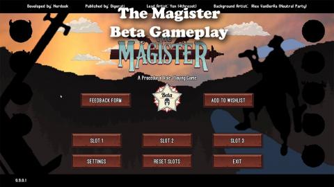 The Magister Beta Gameplay - Deck Building, Murder Mystery