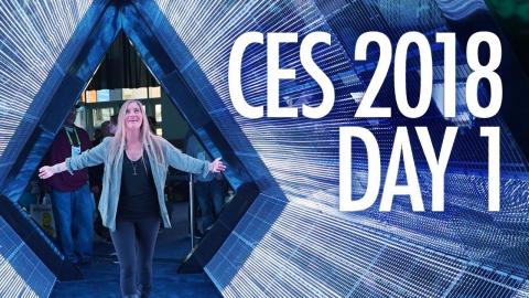 CES 2018: DJI, Samsung and Mercedes!