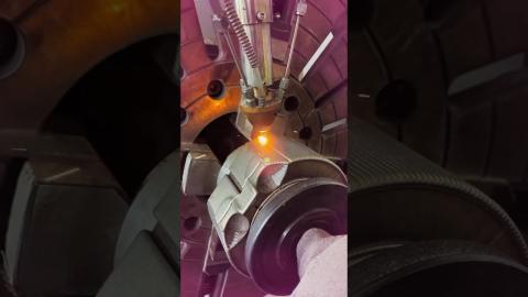 Satisfying Automated Laser Action????????????????#satisfying #shorts