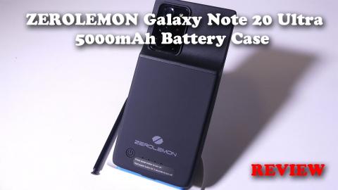 ZEROLEMON Galaxy Note 20 Ultra 5000 mAh Battery Case REVIEW