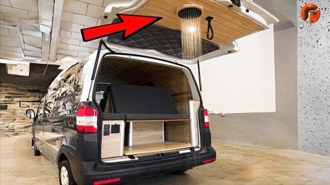 Man Transforms Van into Amazing Mobile Home | Start to Finish Build by @gontadiy