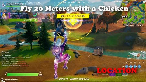Fly 20 Meters with a Chicken - LOCATION