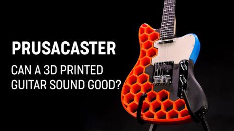 How to 3D PRINT A GUITAR - the challenges, how it sounds, and how much it costs