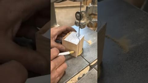 Satisfying Bandsaw Action ????????????????#shortvideo #tools #diyprojects #short