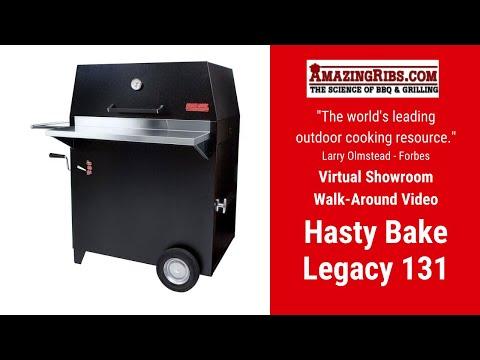 Hasty Bake Legacy 131 Review - Part 1 - The AmazingRibs.com Virtual Showroom
