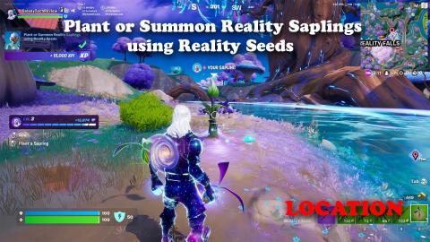 Plant or Summon Reality Saplings using Reality Seeds - Location