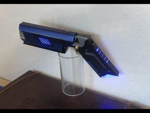 Orville / Star Trek Laserblaster Hybrid burning demo