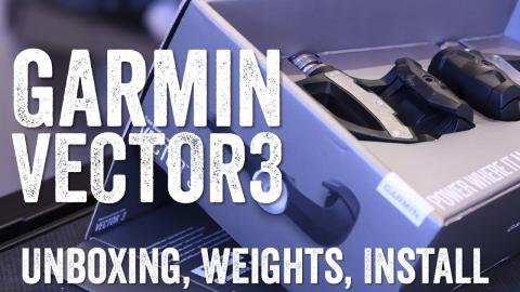 Garmin Vector 3 Unboxing!