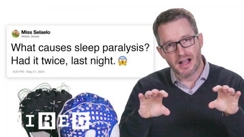 Sleep Expert Answers Questions From Twitter ????  | Tech Support | WIRED