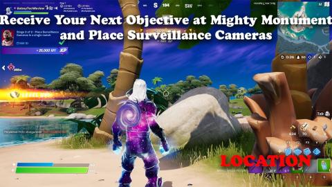 Receive Your Next Objective at Mighty Monument & Place Surveillance Cameras LOCATION