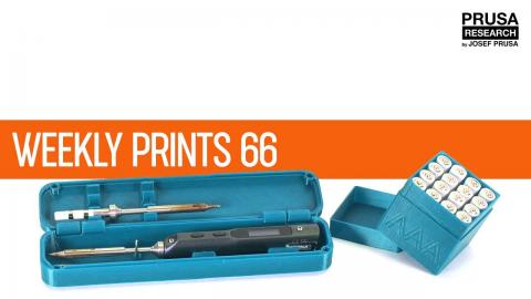 Weekly 3D Prints #66 PETG Ocean Blue