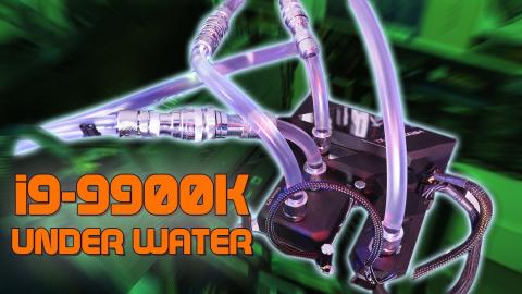 The i9 9900k Gets Overclocked & Wet!!!