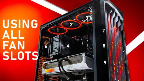 How Many Case Fans do you Actually Need?