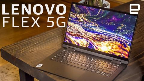 Lenovo Flex 5G review: 5G in a laptop, if you can find a signal