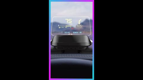 Head-Up Display That Takes Your Car To The Next Level #shorts #youtubeshorts #gadgets #cargadgets