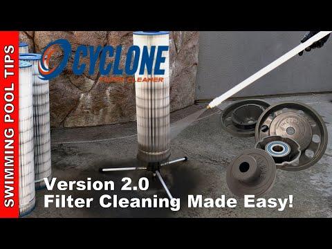 Cyclone Filter Cleaner 2.0: Cartridge Filter Cleaning Made Easy!