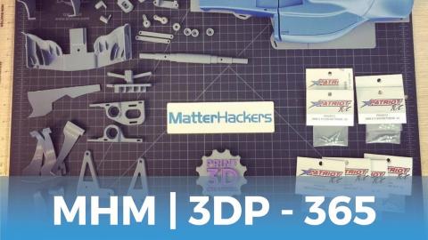 MatterHackers Minute // Jeffrey Wright and the #3DP365Project