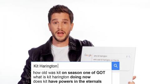 Kit Harington Answers the Web's Most Searched Questions