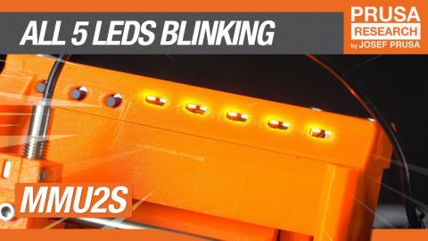 MMU2S - All 5 LEDs blinking