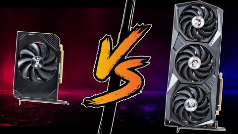 RTX 3060 - Palit vs MSI, single fan vs triple fan cooler!