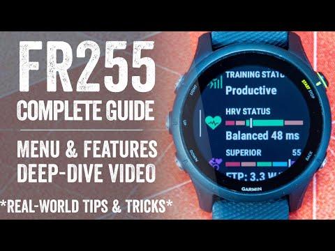 Garmin Forerunner 255/255S: The Complete Tutorial (How-To/User Interface Guide)