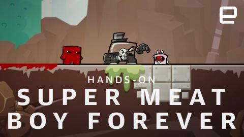 Super Meat Boy Forever at E3 2018