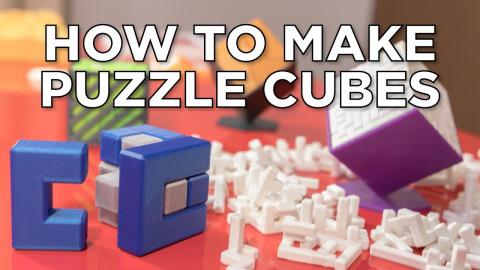 How to Make Anything #3 // Puzzle Cubes in Fusion 360 + Competition